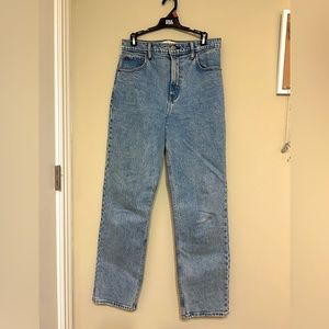 Abercrombie the 90’s straight ultra high rise Jean | size 29 regular | size 8